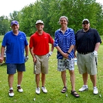 4 golfers